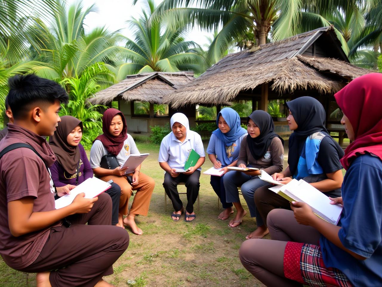 Diskusi terbuka bersama warga
